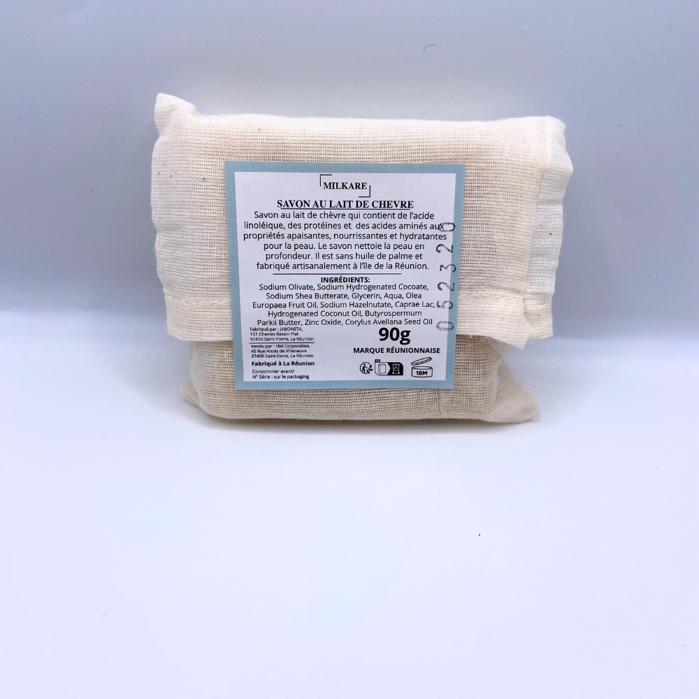 SAVON AU LAIT DE CHÈVRE | MADE IN REUNION
