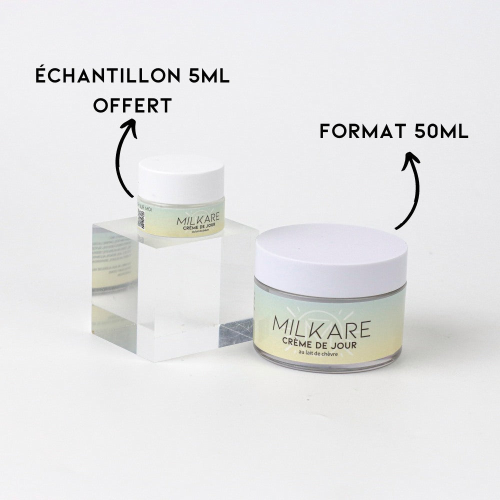 CRÈME DE JOUR AU LAIT DE CHÈVRE (50mL)
