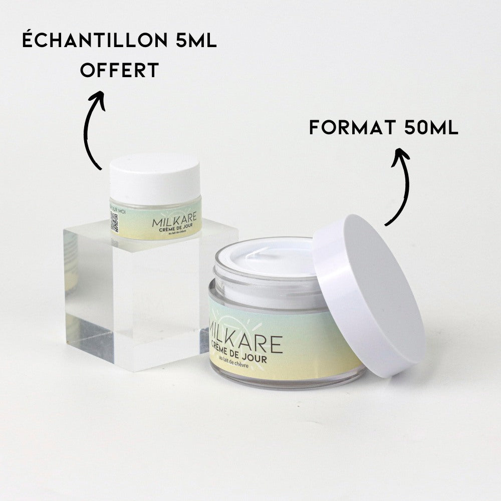 CRÈME DE JOUR AU LAIT DE CHÈVRE (50mL)
