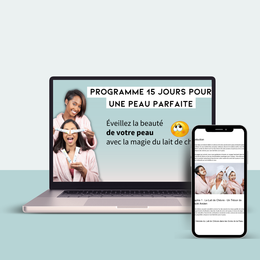 PROGRAMME "15 JOURS POUR UNE PEAU PARFAITE" OFFERT